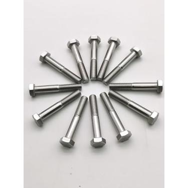 Imagem de TUYOMEII Conjunto de parafusos de coletor de admissão de aço inoxidável adequado para motores de bloco pequeno Ford - SBF 260 289 302 5.0L, 12 peças