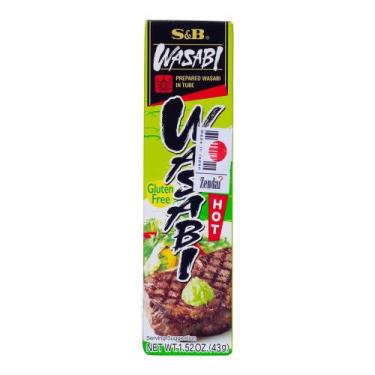 Imagem de Raiz Forte Wasabi Sem Glúten Tubo Spice Herb 43g - Spice & Herb