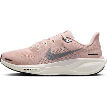 Imagem de Nike Tênis de corrida masculino Pegasus 41 PRM com detalhes metálicos (femininos), Oxford Rosa Antracite Light S, 36 BR