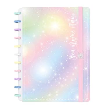 Imagem de Caderno Disco Inteligente Personalizado Iscool G Color Estrelas
