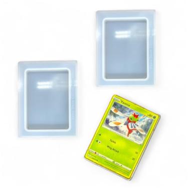 Imagem de Neko Deco Craft Shop Console de jogos de cartas molde de silicone para artesanato em resina, argila, artes e artesanato, brilhante transparente (2 moldes de cartão comuns)