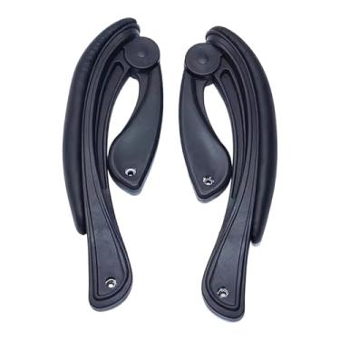 Imagem de predolo Cadeira de escritório com braços ajustáveis, acessório para cadeira de computador, apoio de braços, substituição elegante e ergonômica, conforto com, Padrão