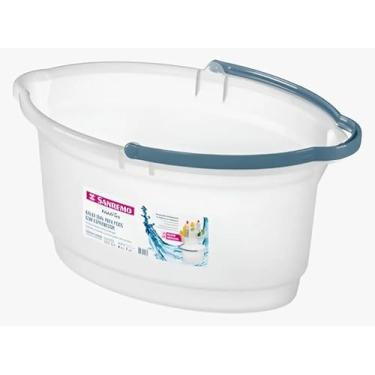 Imagem de Balde Oval P/Rodo Sanremo 14l Bico Alça Limpeza