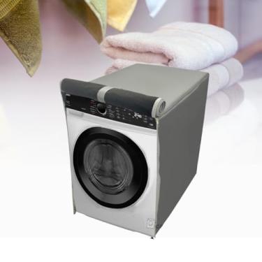 Imagem de CAPA PARA LAVA E SECA TOSHIBA 12,5KG GREATWAVES IMPERMEÁVEL (CINZA)