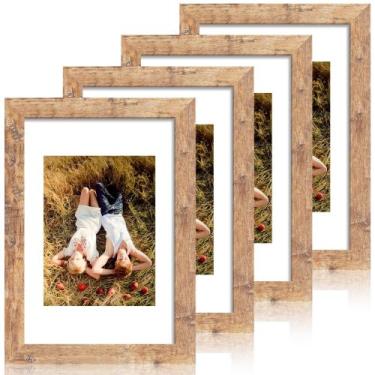 Imagem de Conjunto de molduras para fotos iRahmen 8x12 (20x30cm) com vidro real,