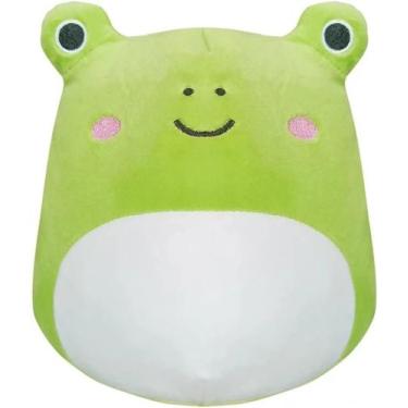Imagem de 1 peça de brinquedo de pelúcia de sapo fofo, travesseiro de pelúcia de