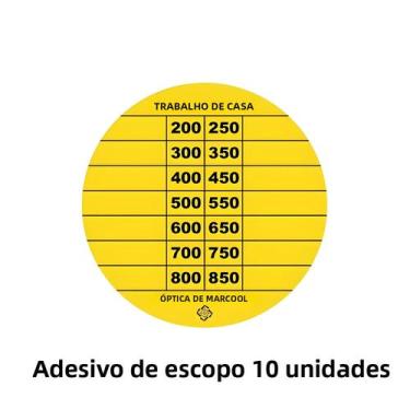 Imagem de Marcool Scope DOPE Adesivo Scope Sticker Gravação gota Amarelo 10pcs/2