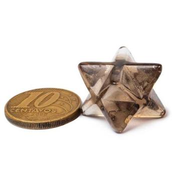 Imagem de Merkabah Quartzo Fume Natural de Garimpo Sem Furo - CristaisdeCurvelo