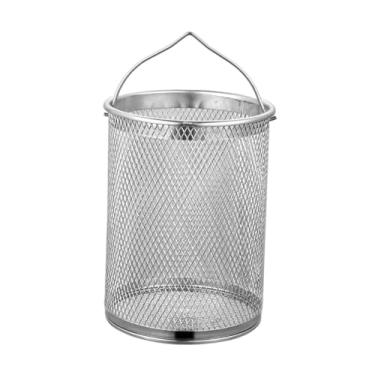 Imagem de Generic Cesta para fritura, escorredor, fácil de limpar, cesta para fritar frango, panela de óleo, cestas para cozinhar macarrão, espaguete, cozinha, fritura, 12 Cm X 14.8 Cm