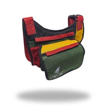 Imagem de Tiracolo em lona MB - MB Confecções, Reggae verde