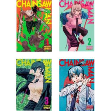 Imagem de Kit Chainsaw Man Volumes 1-4 - Panini