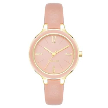 Imagem de Nine West Relógio feminino com pulseira, NW/3024, rosa