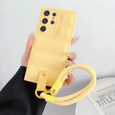 Imagem de Capa protetora 3D à prova de choque para Samsung Galaxy A05 S A13 A15 A25 A33 A54 A71 A73 5g (para A05s/amarelo)