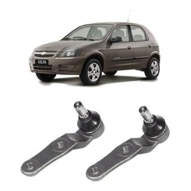 Imagem de Par Pivô Da Suspensão Dianteira Gm Celta 2001 2002 2003 2004