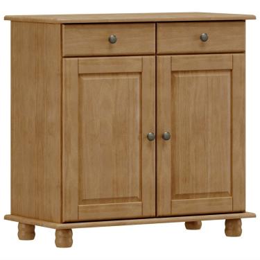 Imagem de Aparador Buffet Para Sala de Jantar 2 Portas 2 Gavetas Rústico Lazuli F06 Freijó - Lyam Decor