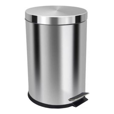 Imagem de Lixeira Em Aço Inox 30 Litros Com Pedal E Cesto Removível