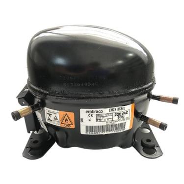 Imagem de Motor Compressor 1/2 Hp Em2X3134U Gás R290 Embraco 220V