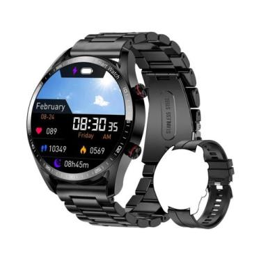 Imagem de Relógio Inteligente Masculino À Prova d'Água Com Bluetooth, Monitor De