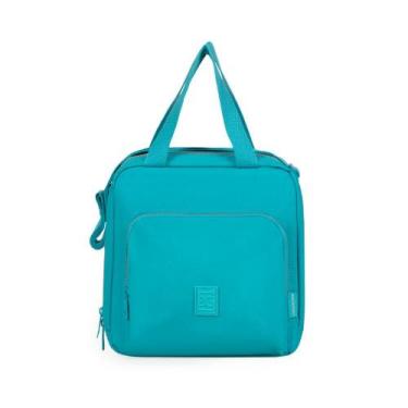 Imagem de Lancheira Escolar Feminina Pop Fun Azul Claro - Bagaggio, U