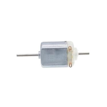 Imagem de DC 3,7V 130 Motores de eixo duplo DC 1,5V-3V 17000RPM Modelo de brinquedo fazendo motores eixo longo