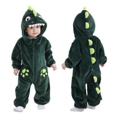 Imagem de Fantasia TONWHAR, dinossauro de Halloween para bebês e crianças pequen