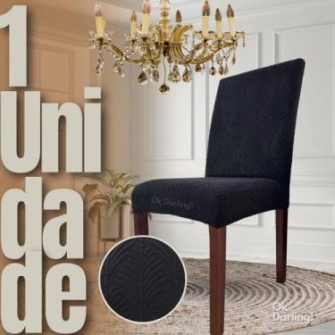 Imagem de Francesa - Capa de Cadeira Linha Gold - Preto - OK Darling