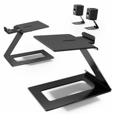 Imagem de Suportes para alto-falantes de mesa PUTORSEN Pair Black