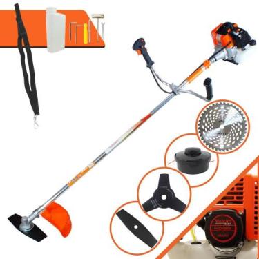 Imagem de Podador de Grama Lateral Vulcan VR430S À Gasolina 2 Tempos 43cc 1,7HP 