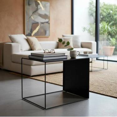 Imagem de Mesa de Centro Sala de Estar Quarto Multiuso Retangular Industrial Mod