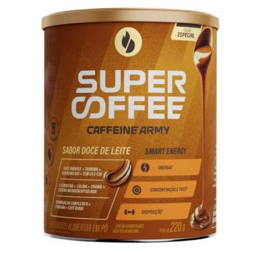 Imagem de Cafe Funcional SuperCoffee Doce de Leite 220g Caffeine Army