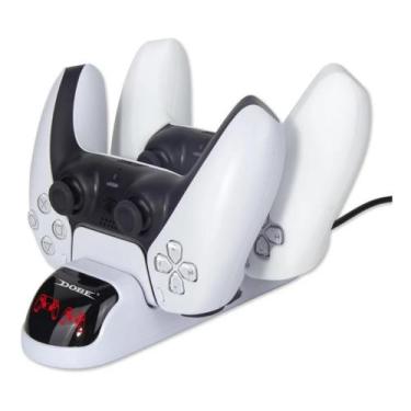 Imagem de Carregador Controle PS5 Dualsense Usb Estação Dock Carregamento Horizo