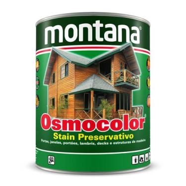 Imagem de Osmocolor Stain Incolor UV Glass Acetinado 900ml Montana Proteção e Ac