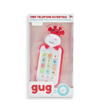 Imagem de Telefone - Mini Telefone Divertido - Vermelho RICSEN