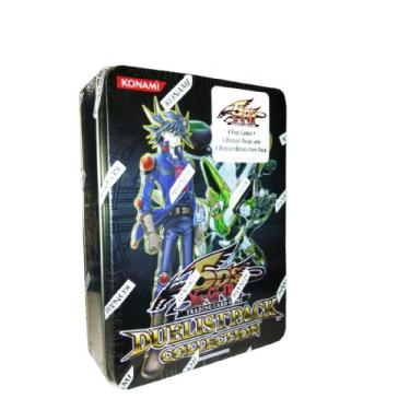 Imagem de YuGiOh 5Ds 2011 Duelist Pack Collection Tin Frozen Fitzgerald, Underground Arachnid, Zeman the Ape King Hundred Eyes Dragon