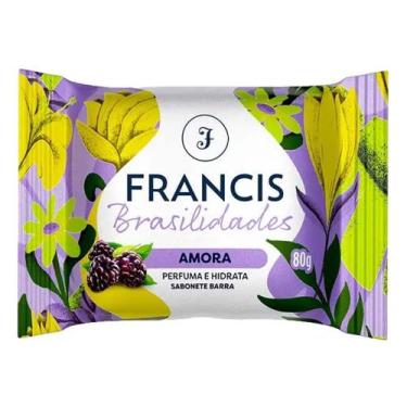 Imagem de Sabonete Em Barra Francis Brasilidades Amora 80g
