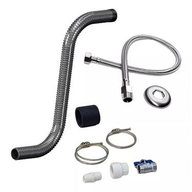 Imagem de Kit De Instalação Flexível Inox Para Saunas A Vapor De 15 A 27 Kw - Sodramar