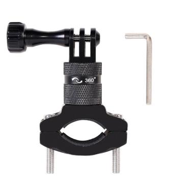 Imagem de Suporte Guidão de Bike para GoPro e Câmeras Similares em Alumínio 360º