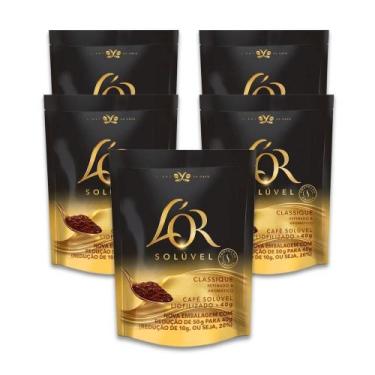 Imagem de Café Gourmet Solúvel Lor Classique Kit 5 Sachês 40G - L'Or