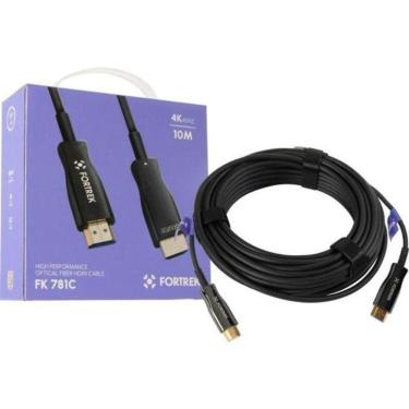 Imagem de Cabo Hdmi Fibra óptica 4k Fk 781c 10m Fortrek