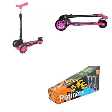 Imagem de Patinete Radical Power Rosa DMR5552 - DM Toys