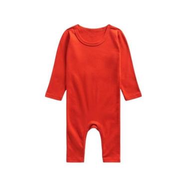 Imagem de Macacão Bb Ml Básico Reserva Mini, 1, Vermelho
