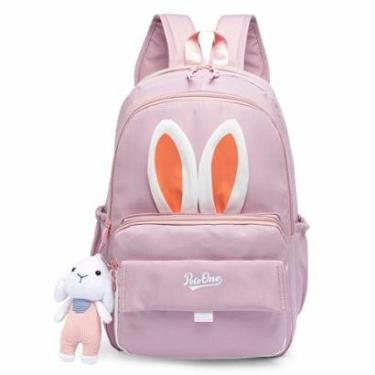 Imagem de Mochila Feminina Polo One Infantil De Costas Espaçosa Coelho-Feminino