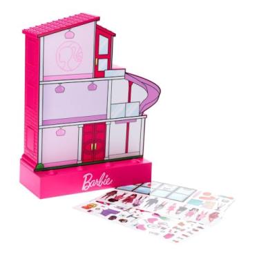 Imagem de Paladone Luz Barbie Dreamhouse com adesivos - Luz noturna personalizável divertida para meninas