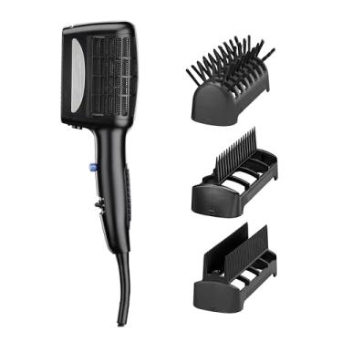 Imagem de Secador de cabelo modelador 3 em 1 INFINITIPRO BY CONAIR Secador de cabelo 1875W com tecnologia cerâmica e 3 acessórios