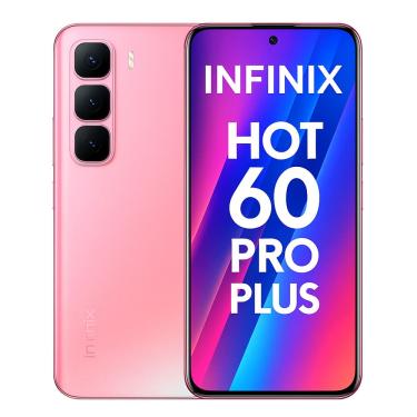 Imagem de Smartphone Celular Infinix Hot 60 Pro Plus, 256GB, 8GB RAM, Tela 6,78 144Hz, Android 14, Câmera 50MP, Bateria 5000mAh, Dual SIM, ROSA