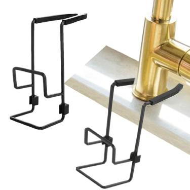 Imagem de YUSAVHO Suporte de esponja para cozinha – Organizador de pia para esponjas, escovas e acessórios de pia de cozinha, apartamento e casa nova essencial (03)