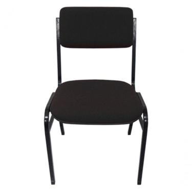 Imagem de Cadeira Empilhável Para Auditórios Linha Hotel Smart Preto