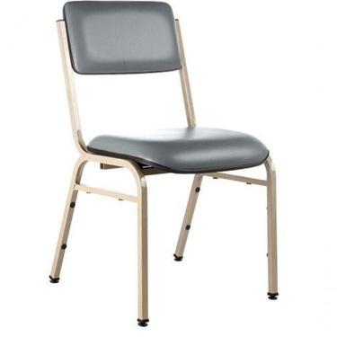 Imagem de Cadeira Empilhável Para Auditórios Linha Hotel Smart Cinza