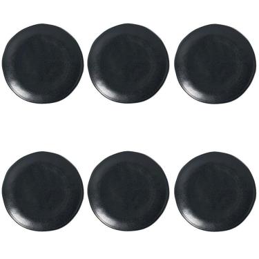 Imagem de Conjunto De Pratos Fundos 06 Peças Orgânico Eclipse Porto Brasil