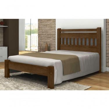 Imagem de Cama Super King Size Mônaco De Madeira Angelim Imbuia